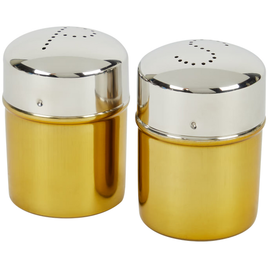 Set de sel et poivre Doré
