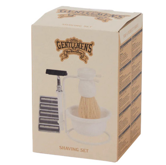 Set de Rasage Homme avec Blaireau – Élégance et Précision du Barbier.