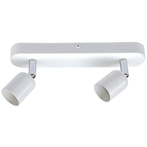 Applique Murale Pivotante 2 Spots LED – Design Droit et Luminosité Optimale