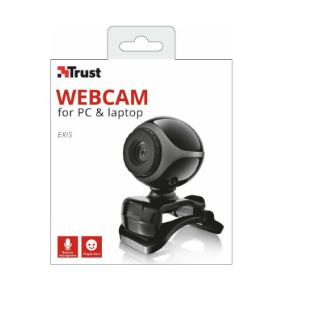 Lot de 8 Webcam Trust avec micro intègre ( 3.12 e /pcs )